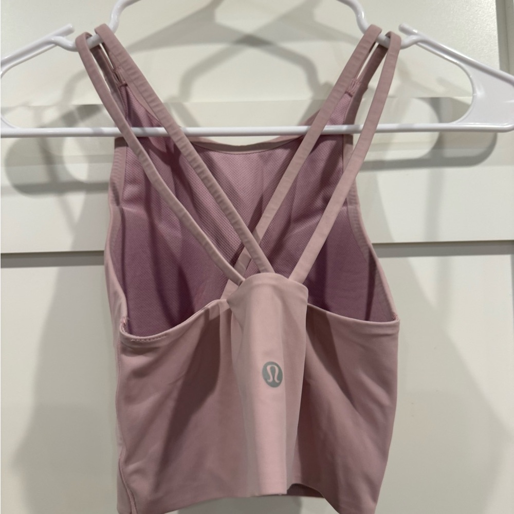 lululemon athletica Dusty Rose Strappy Sports Bra